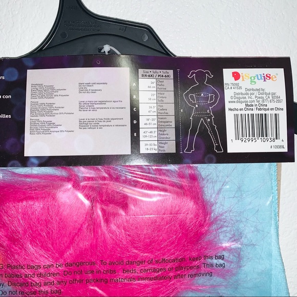 Poppy Rainbow Deluxe Child Costume - Picture 14 of 14